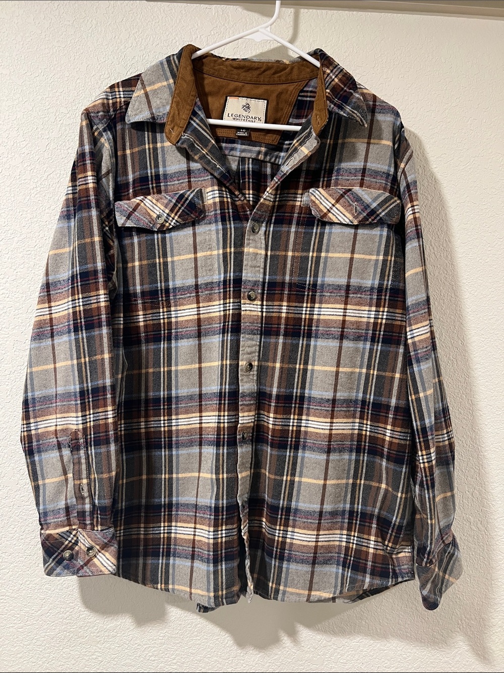 Legendary Whitetails Plaid Flannel